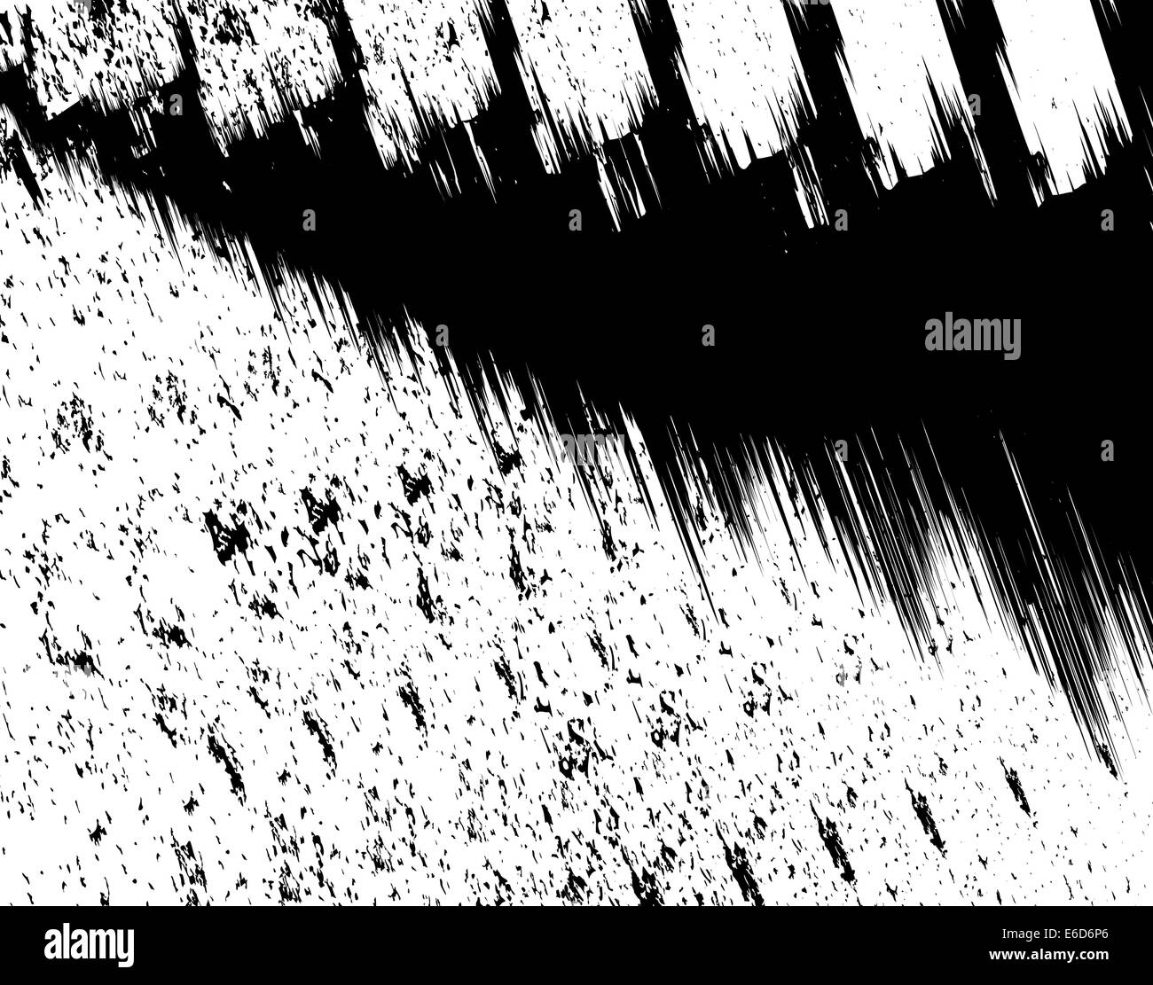 Modificabile illustrazione vettoriale di grunge banner di testo Illustrazione Vettoriale