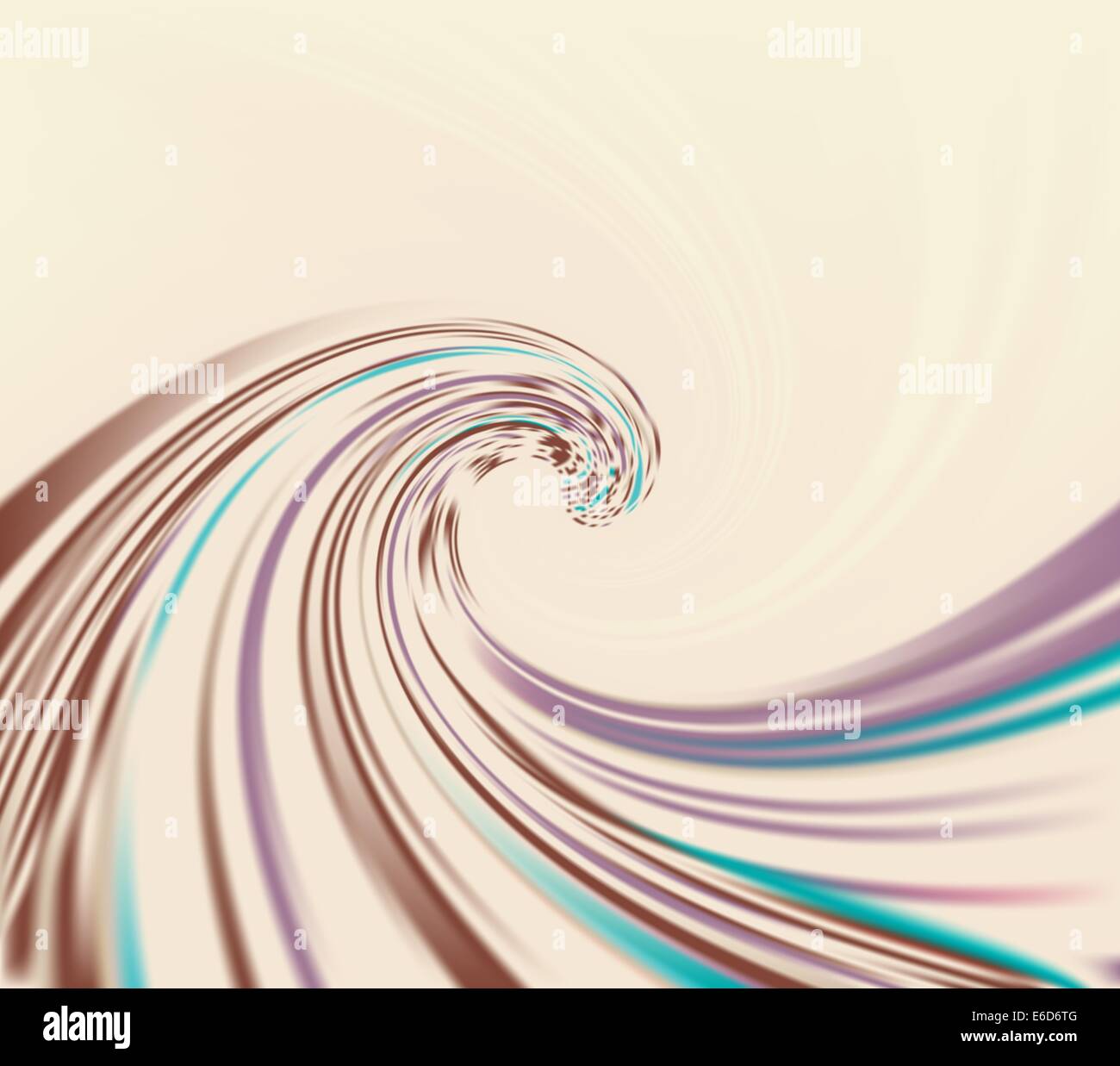 Modificabile sfondo illustrazione vettoriale di color pastello ondata fatta con un gradiente mesh Illustrazione Vettoriale