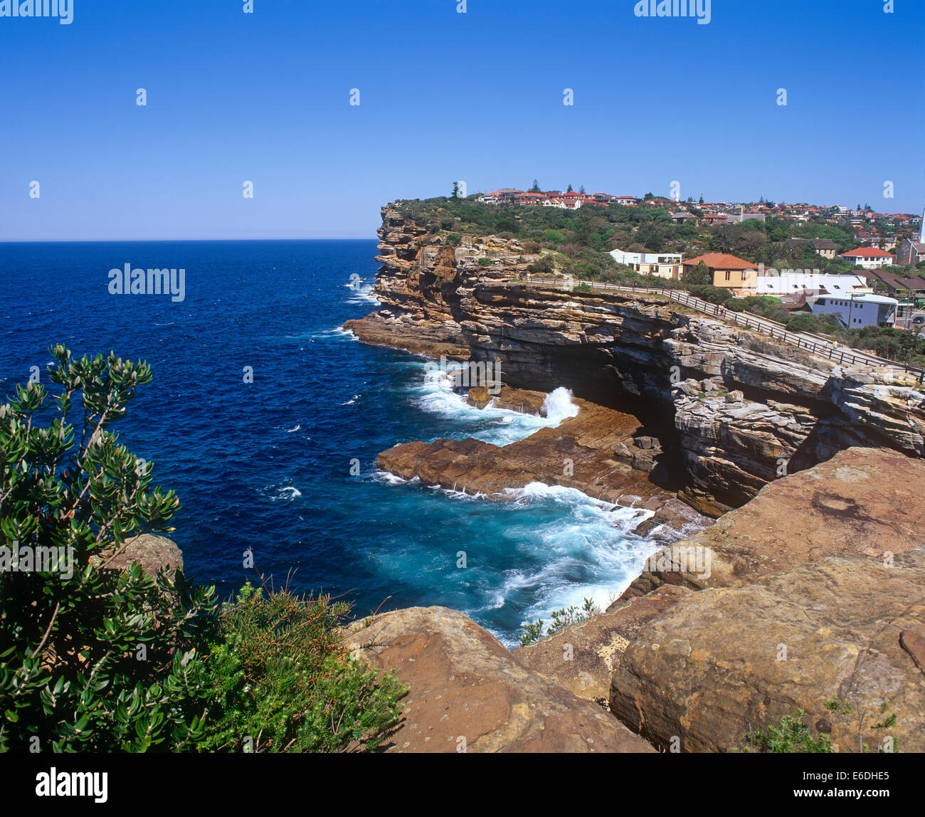 Scogliere il divario sydney New South Wales AUSTRALIA Foto Stock