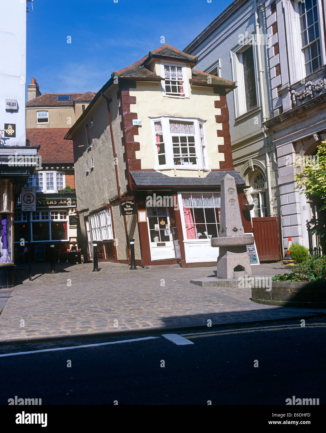 La storta sale da tè Berkshire REGNO UNITO Foto Stock