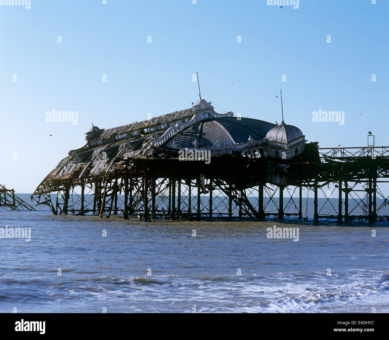 Molo Ovest di Brighton West Sussex Regno Unito Foto Stock