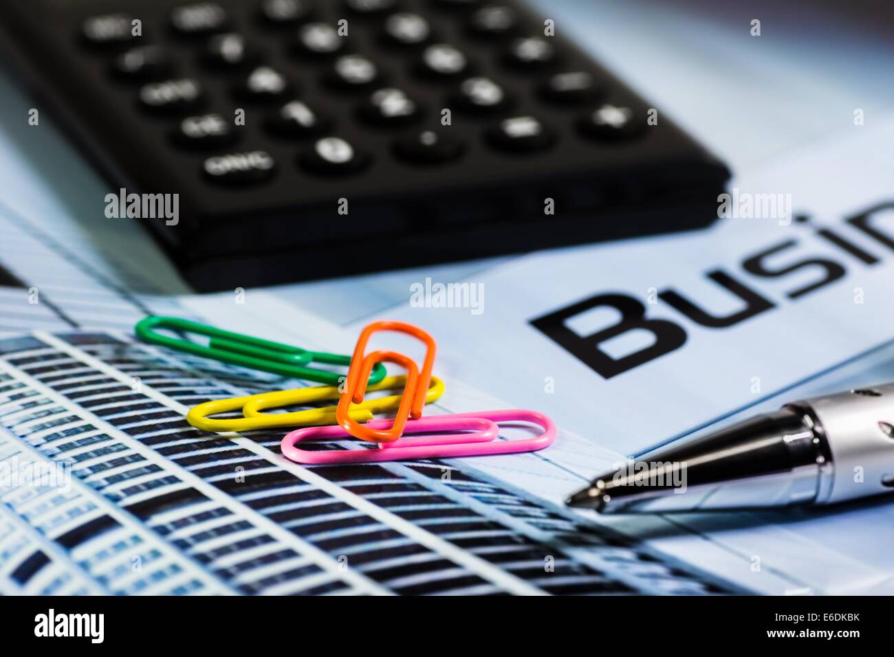 Ufficio esecutivo stazionario. Foto Stock