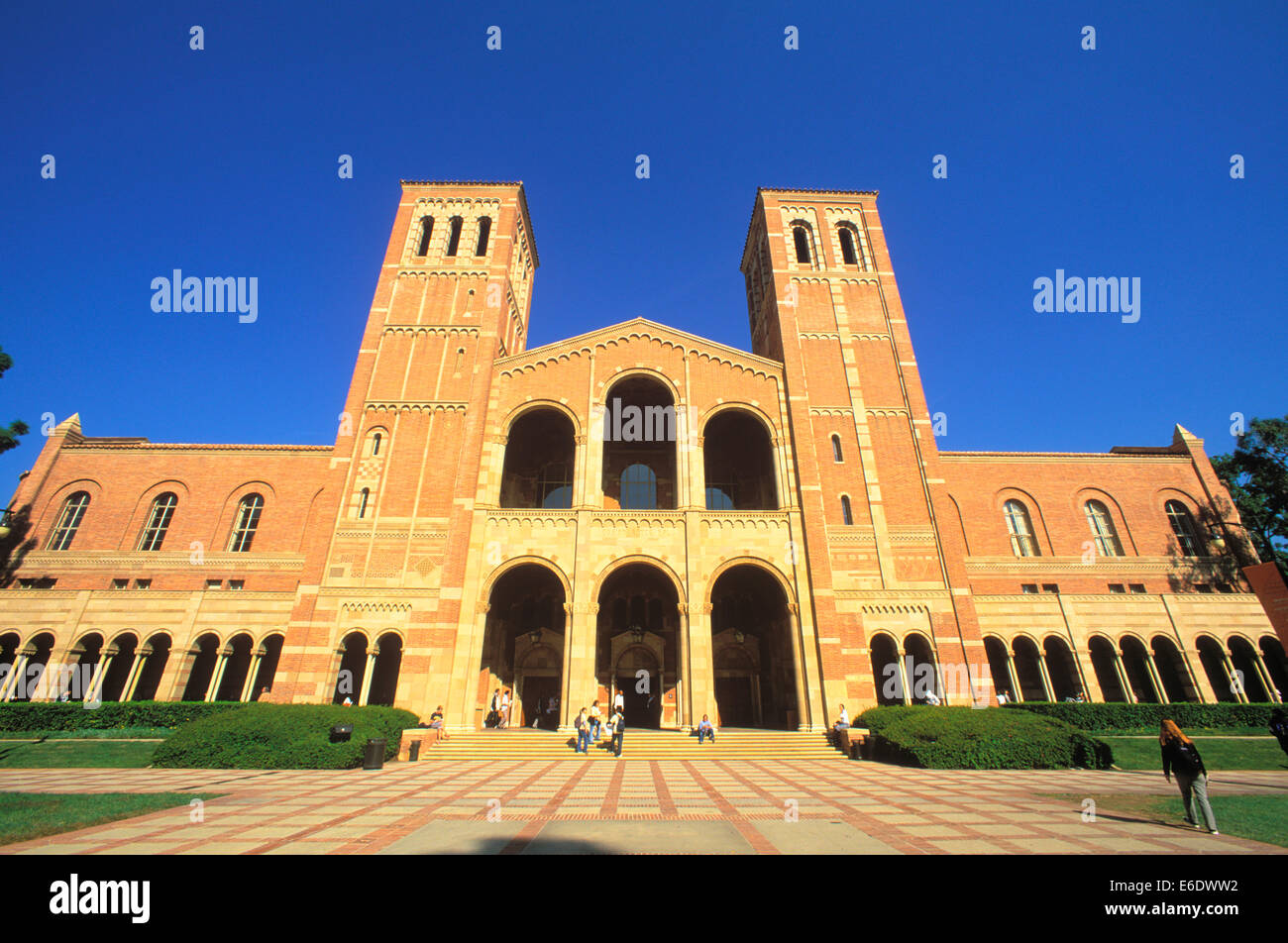UCLA, Royce Hall di Los Angeles in California, in California, Stati Uniti d'America. Foto Stock