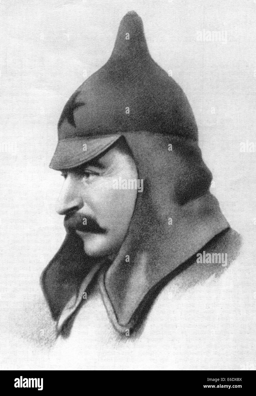 Joseph Stalin, leader dell Unione Sovietica 1922-52, Ritratto 1920 Foto Stock