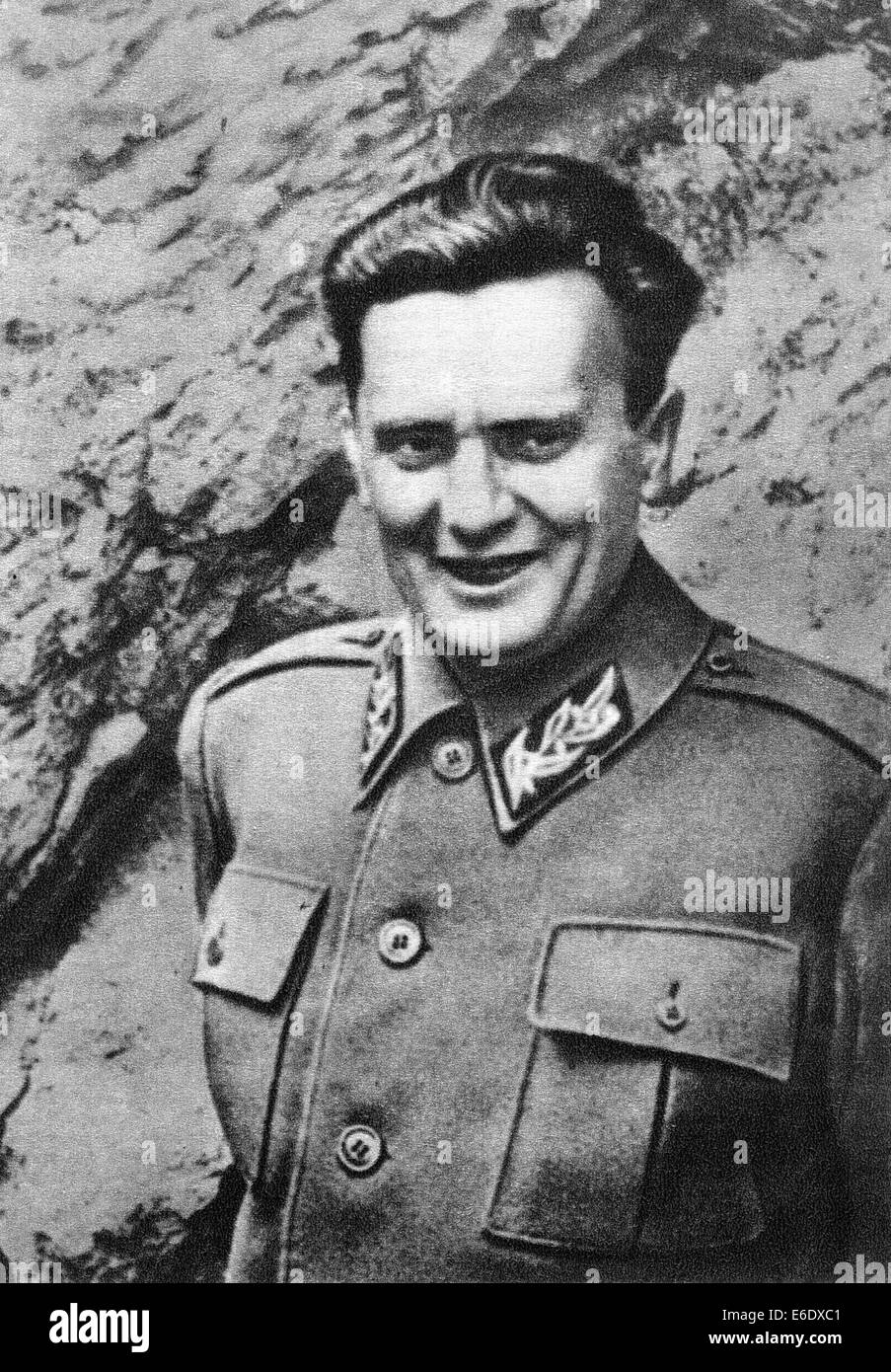 Josip Broz Tito (1892-1980), rivoluzionario e statista e primo presidente della Jugoslavia, Ritratto, circa 1941 Foto Stock