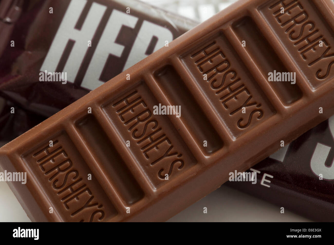 Hershey's cioccolato al latte bar Foto Stock