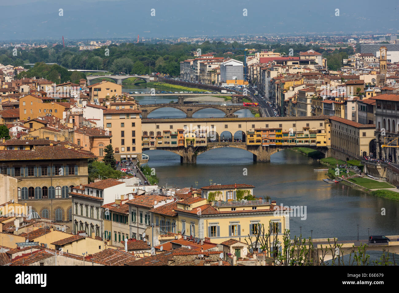 Ponte Vecchio, Firenze, Italia Foto Stock