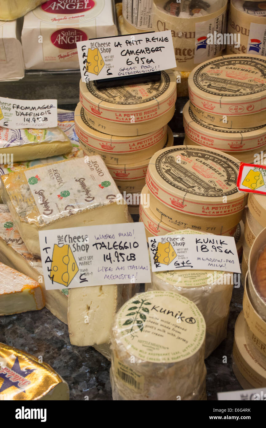 Ohio, Cleveland. Lato ovest mercato, Cleveland più antica di funzionamento continuo mercato, iniziato nel 1912. Foto Stock