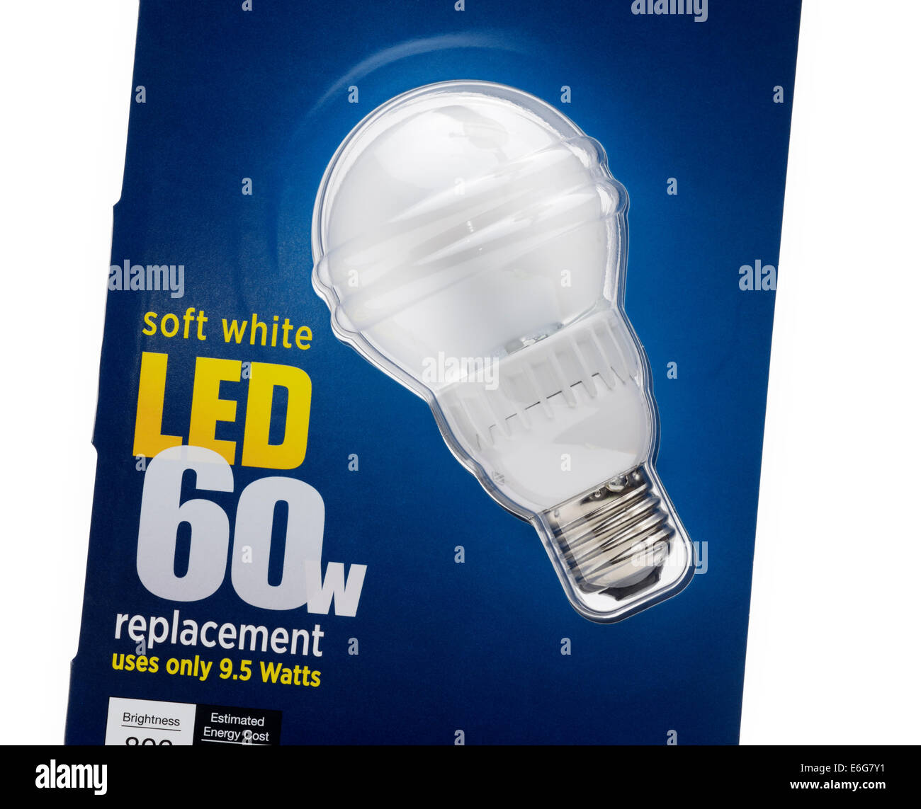 A risparmio energetico lampadine a LED Foto Stock