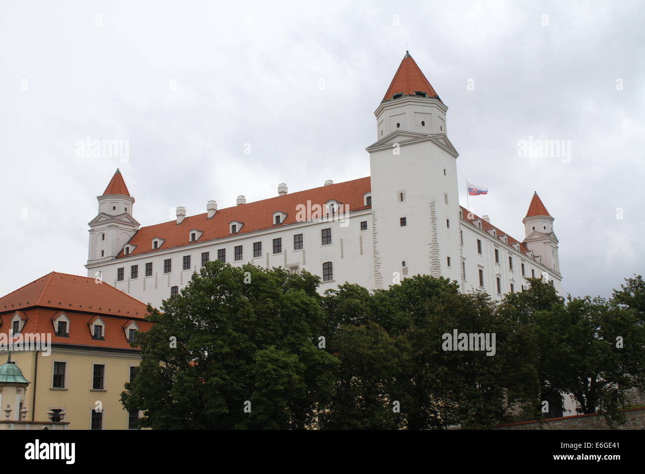 Il castello di Bratislava - Eslovaquia Foto Stock