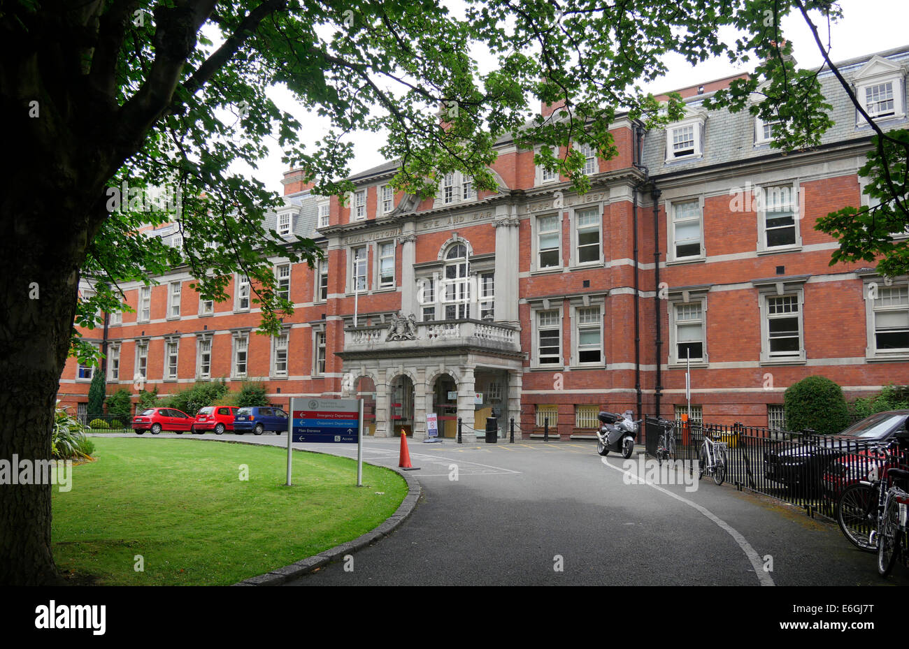 Royal Victoria occhio ed orecchio ospedale, Dublino Irlanda Foto Stock