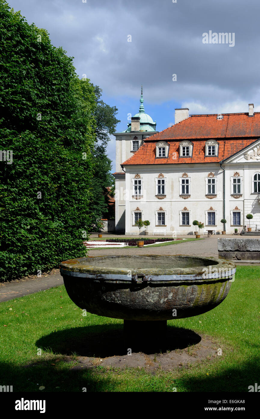 Castello barocco di Nieborow nei pressi di Lowicz, Polonia, Europa Foto Stock