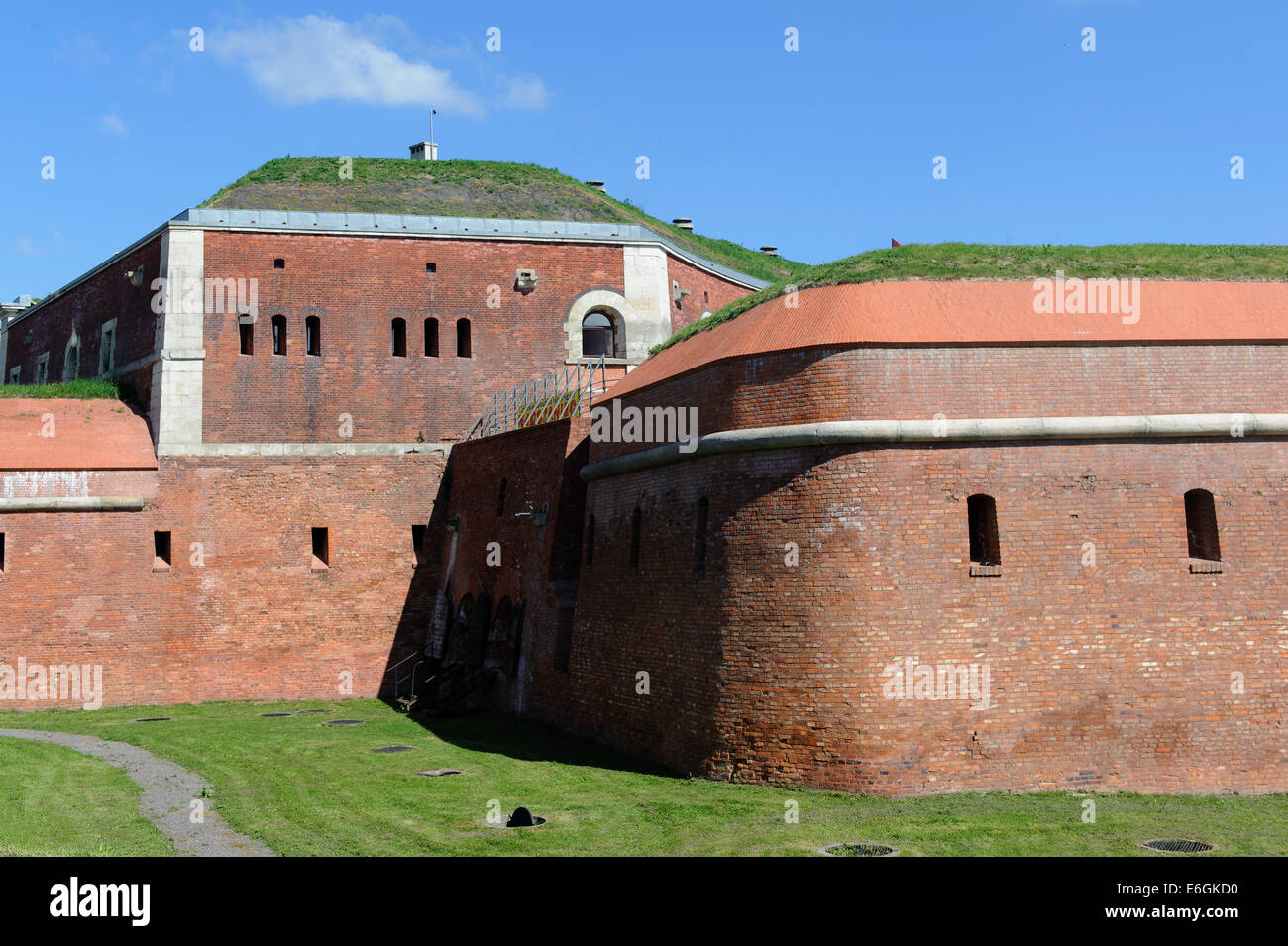 Parete della città di Zamosc, Polonia, Europa, dall'UNESCO patrimonio dell'umanità Foto Stock