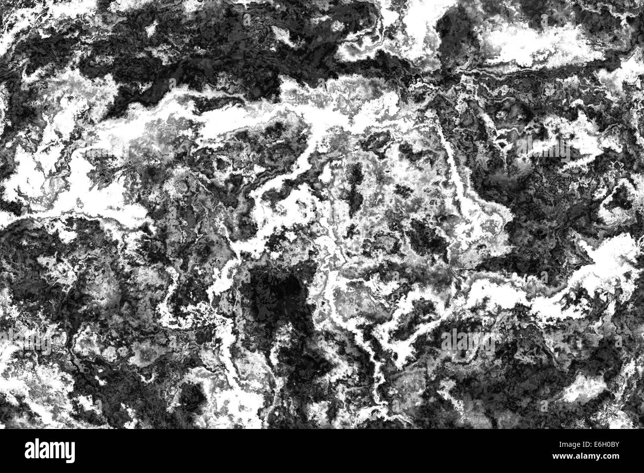 Nero e sfondo bianco marmo texture a parete Foto Stock