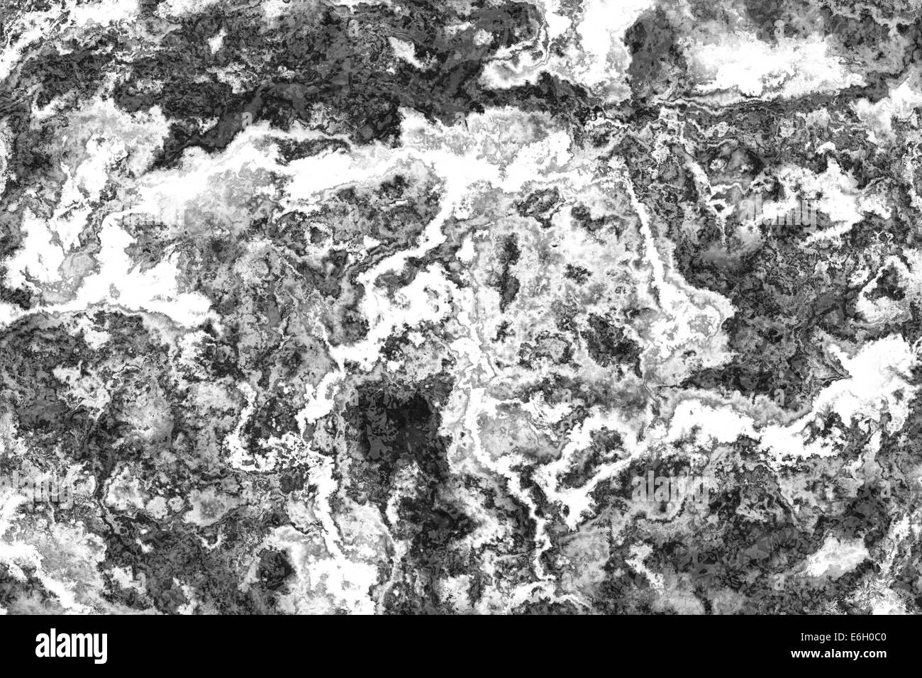 Nero e sfondo bianco marmo texture a parete Foto Stock