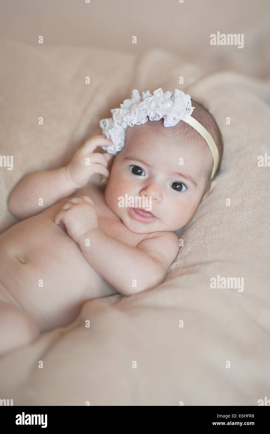 Neonata Foto Stock
