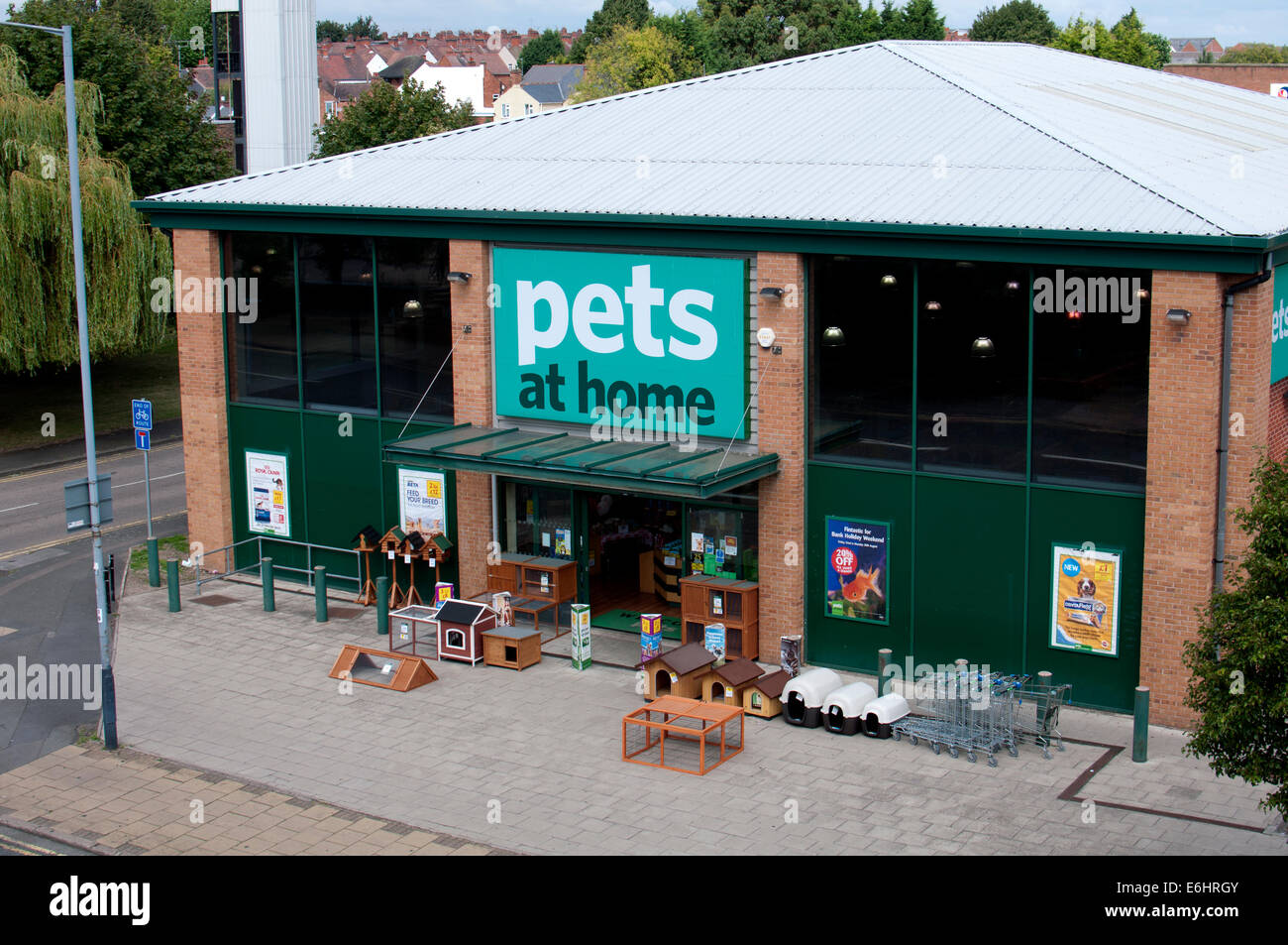 Animali domestici in casa store, Nuneaton Warwickshire, Regno Unito Foto Stock
