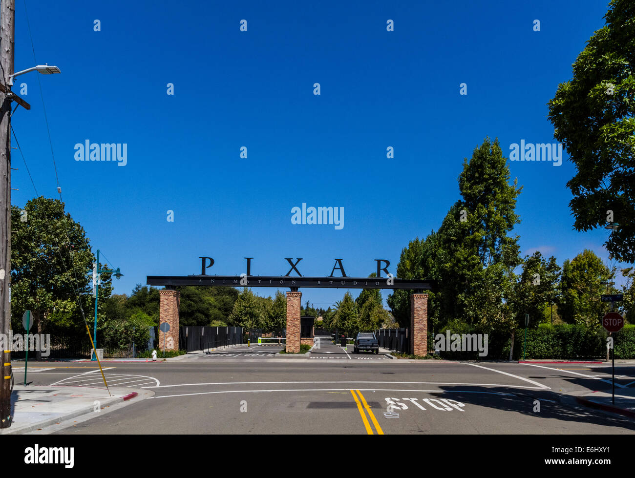 Pixar Animation Studios di Emeryville, in California Foto Stock
