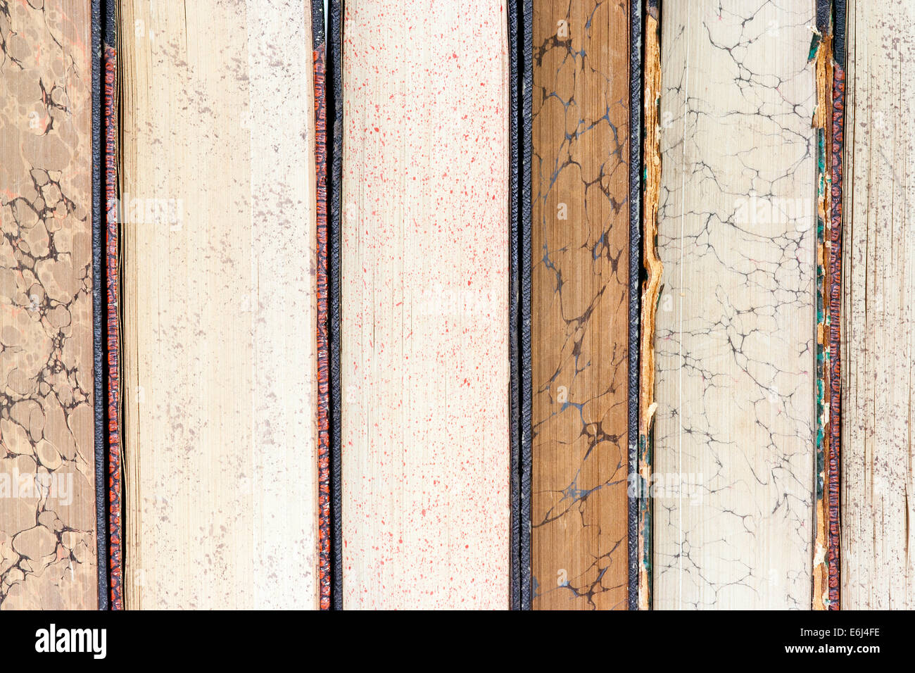 vecchi libri Foto Stock