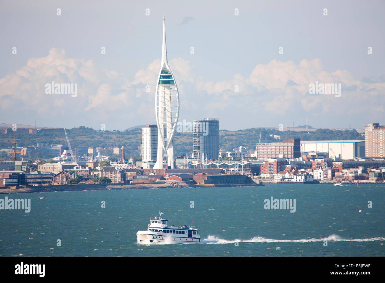 Southampton Docks litorale Foto Stock