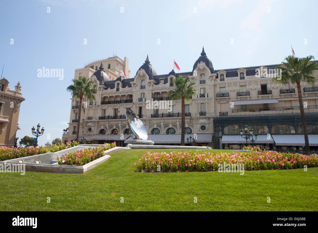 Hotel de Paris a Monte Carlo per una zona del Principato di Monaco Foto Stock