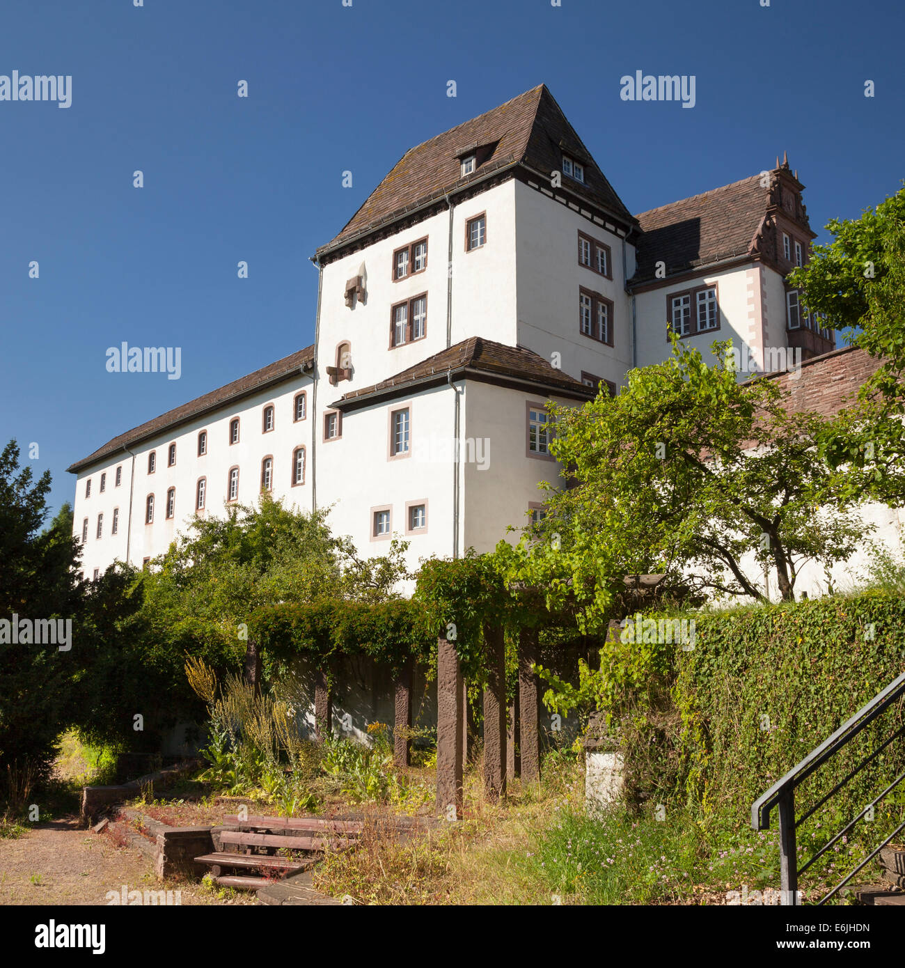 Schloss Fürstenberg castello, Fürstenberg, Weser Uplands, Bassa Sassonia, Germania, Europa Foto Stock