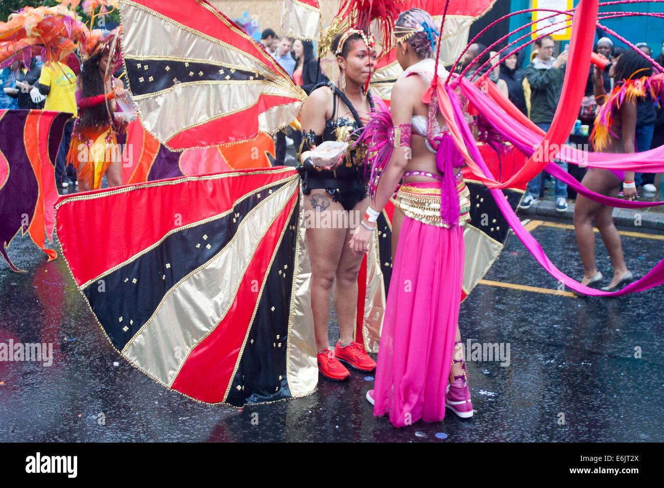 Londra Nottinghill Carnival West London Foto Stock