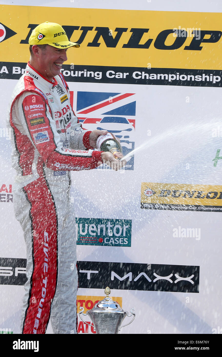 Matt Neal (GBR) Yuasa Honda Racing Team Honda Civic Tourer Foto Stock