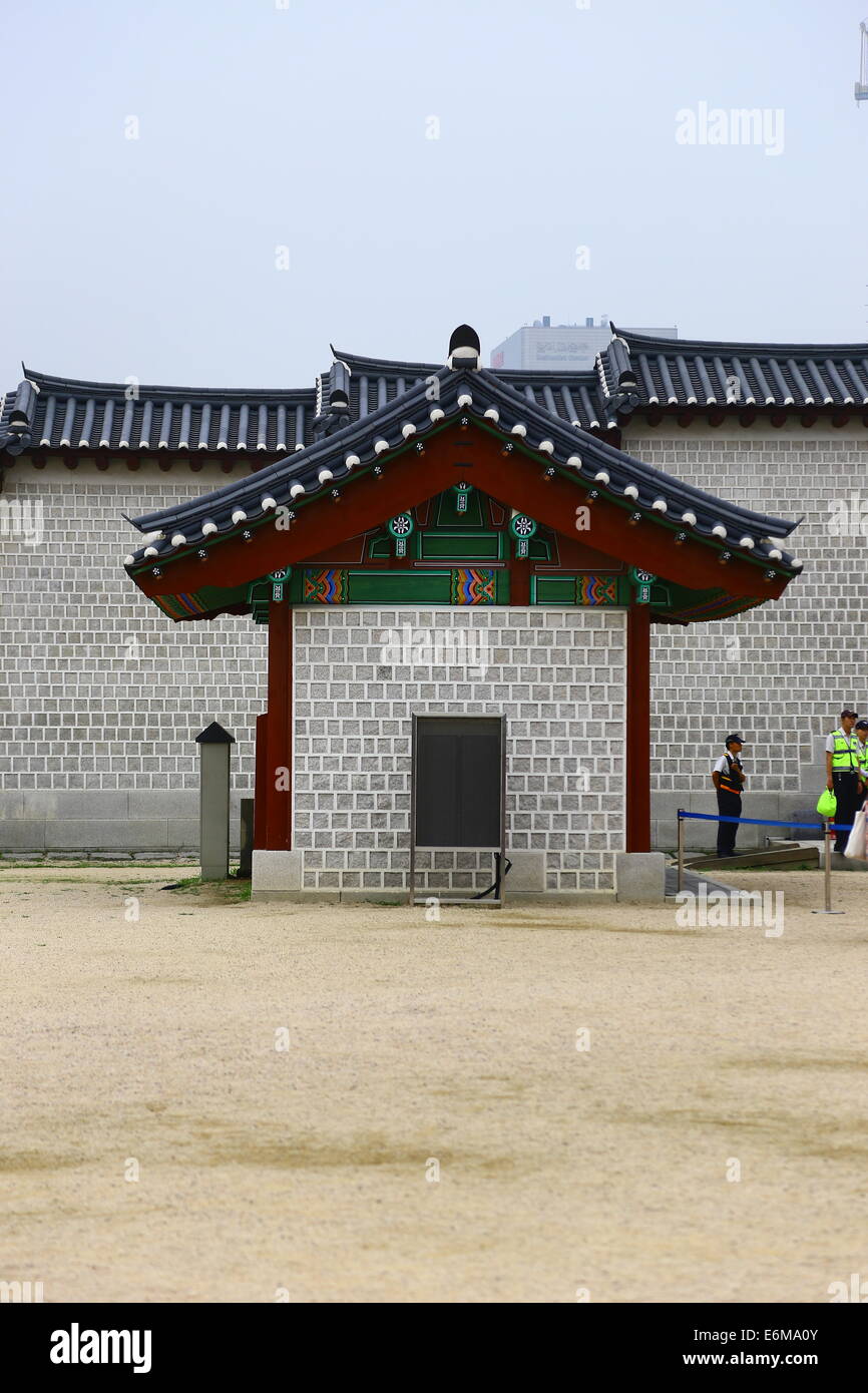 Gyeongbokgung Palace a Seul, Corea del Sud Foto Stock Gyeongbokgung Palace a Seul, Corea del Sud Foto Stock