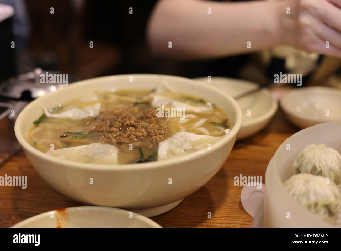 Cibo tradizionale, Seoul, Corea del Sud Foto Stock