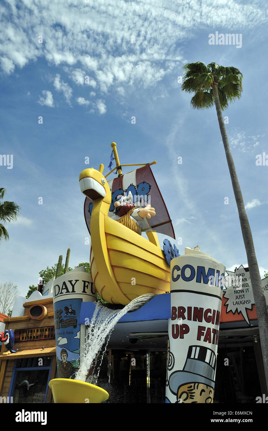 Agar l'orribile, Universal Orlando Resort di Orlando, Florida, Stati Uniti d'America Foto Stock