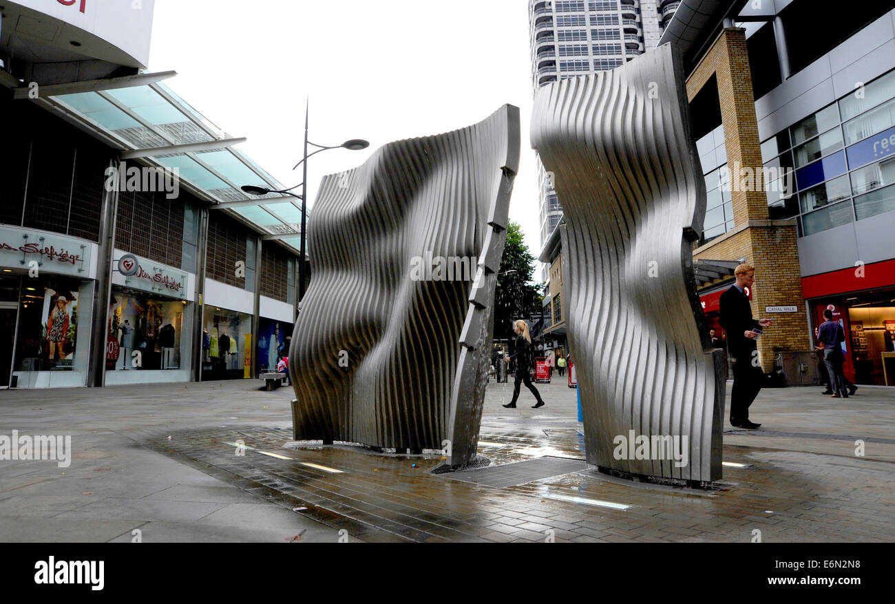 Swindon WILTSHIRE REGNO UNITO - il principale centro città di Swindon shopping Foto Stock