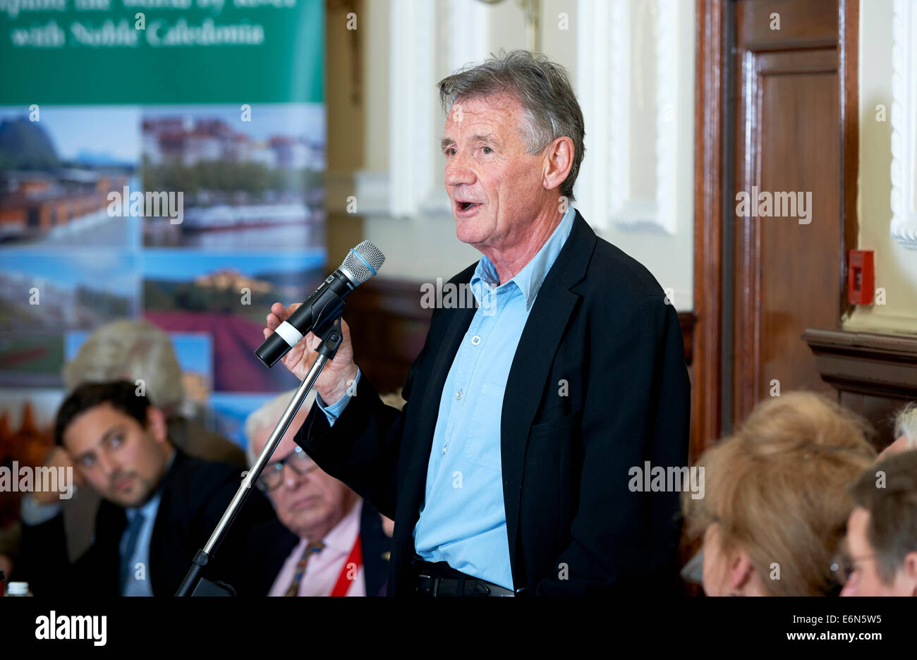 Michael Palin al oldie pranzo letterario, 01/10/13 Foto Stock