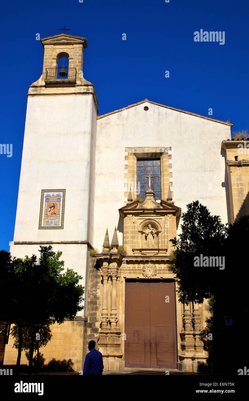 Chiesa di San Francisco, Jerez de la Frontera, la provincia di Cadiz Cadice, Andalusia, sud ovest Europa Foto Stock