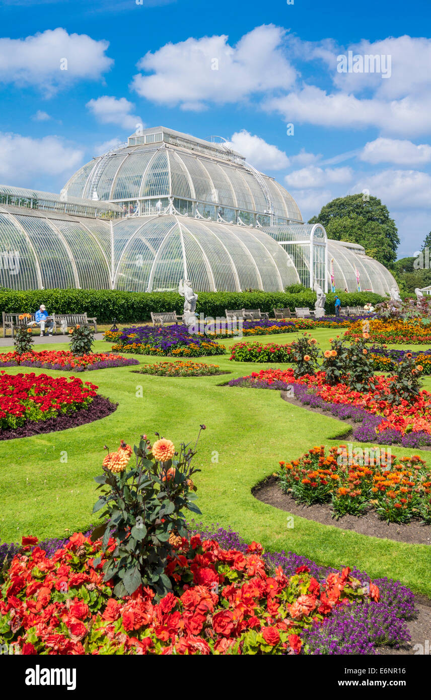 Kew Gardens Palm House Kew Gardens Londra Inghilterra REGNO UNITO GB EU Europe Foto Stock