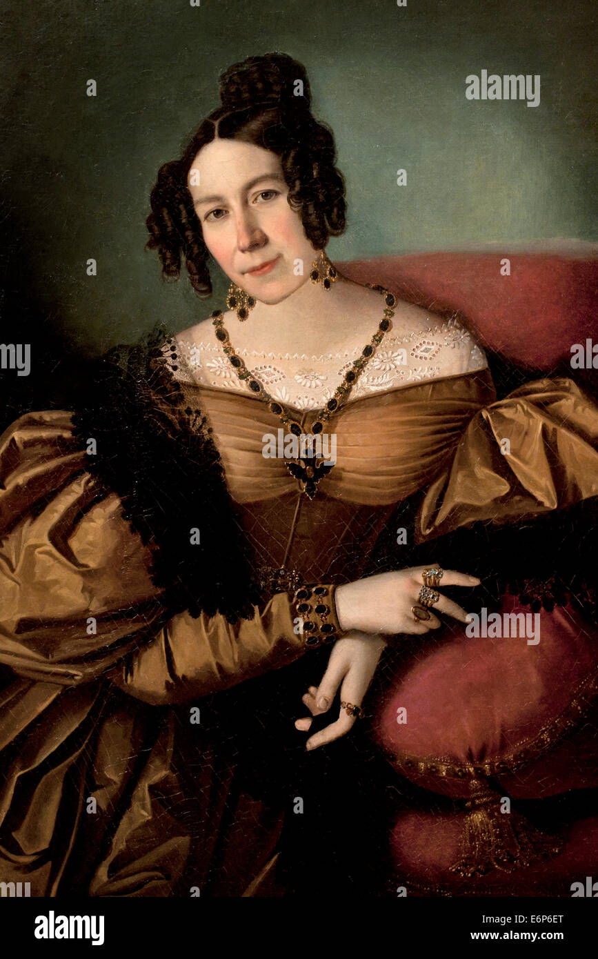 Madame Cremieux da Xavier Sigalon 1787-1837 Francia - Francese Foto Stock
