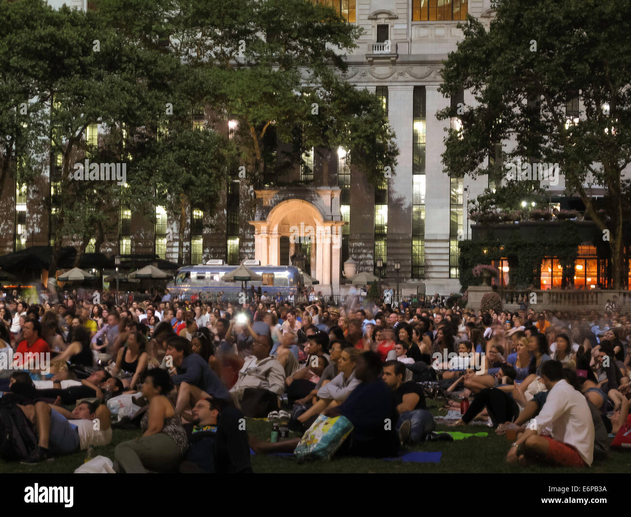 HBO Estate Film Festival, Bryant Park, New York, Stati Uniti d'America Foto Stock