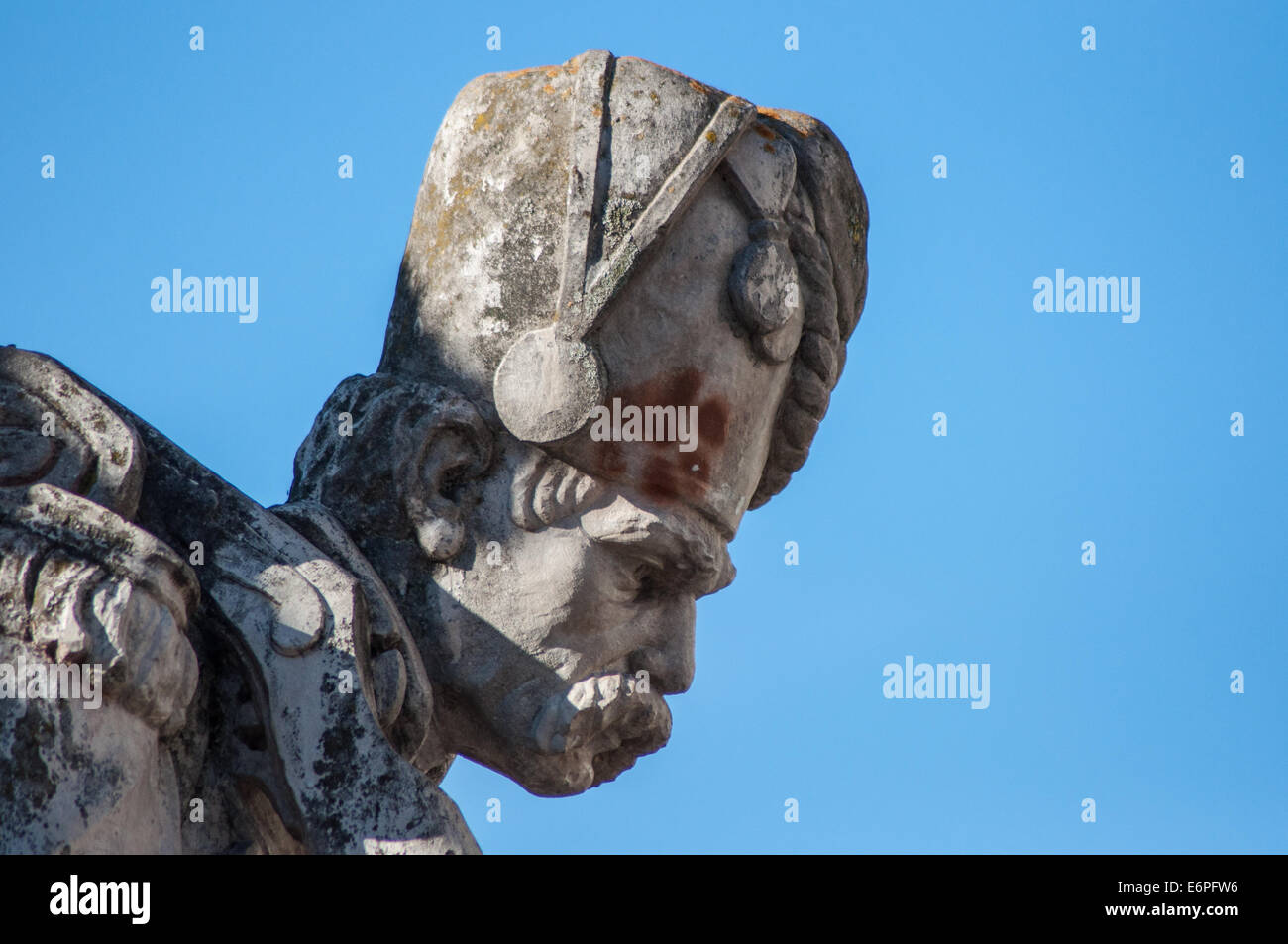 Monumento alla battaglia di Vitoria, Virgen Blanca Square Foto Stock