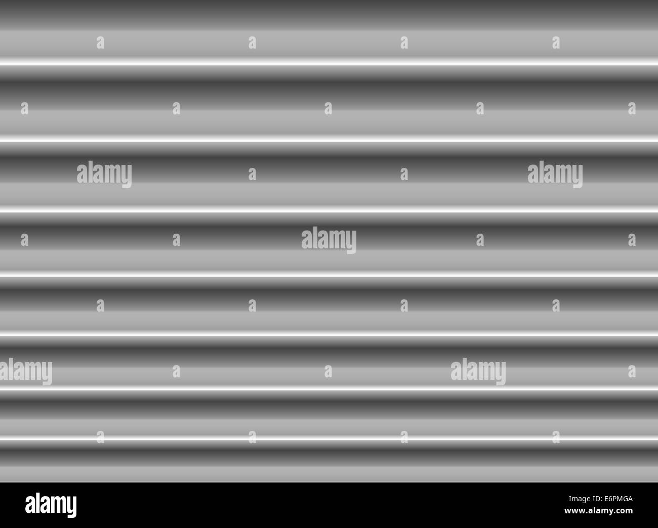 Abstract argento sfondo gradiente orizzontale di moderne linee Foto Stock