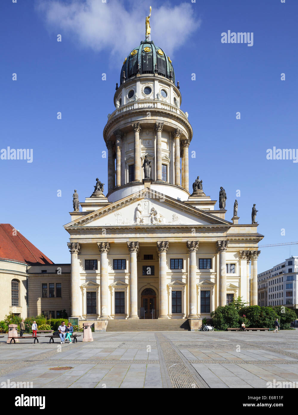 Cattedrale francese sulla Gendarmenmarkt, Berlino, Germania Foto Stock