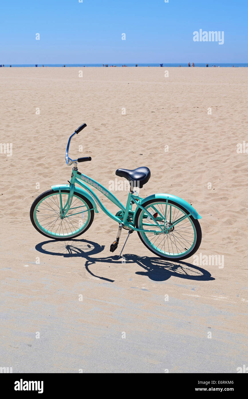 Bici blu Foto Stock