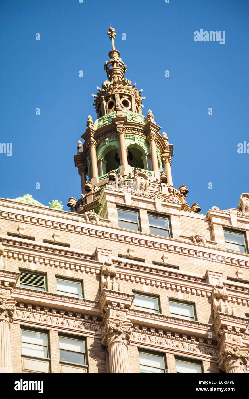 La cupola sul tetto dell'edificio Helmsley, 230 Park Avenue, Manhattan, New York, New York, Stati Uniti d'America Foto Stock