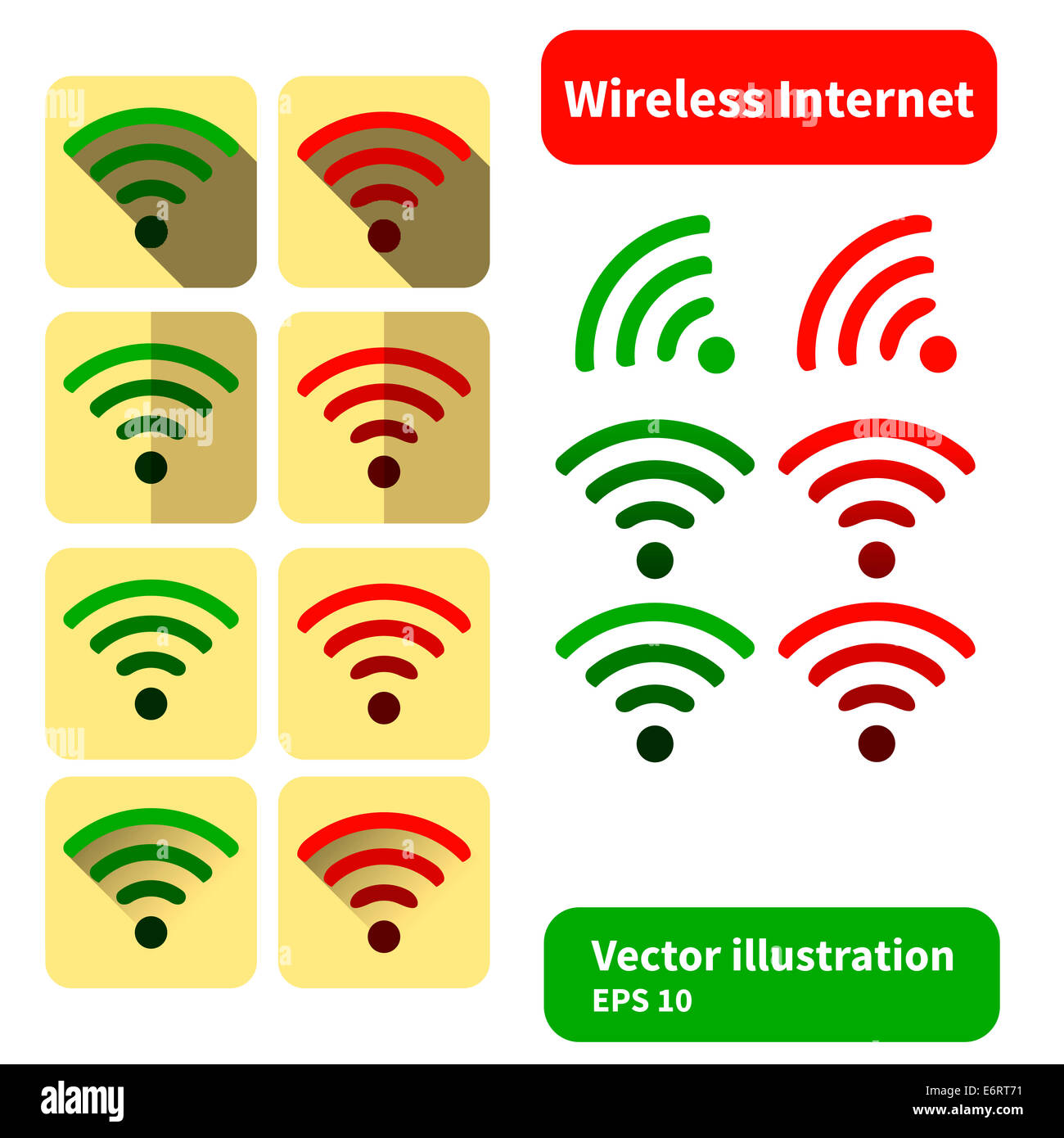 Icona elemento web design Foto Stock