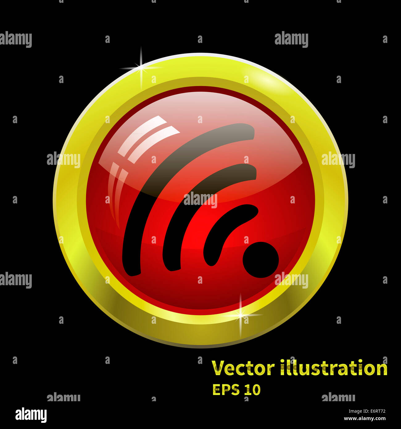 Icona elemento web design Foto Stock