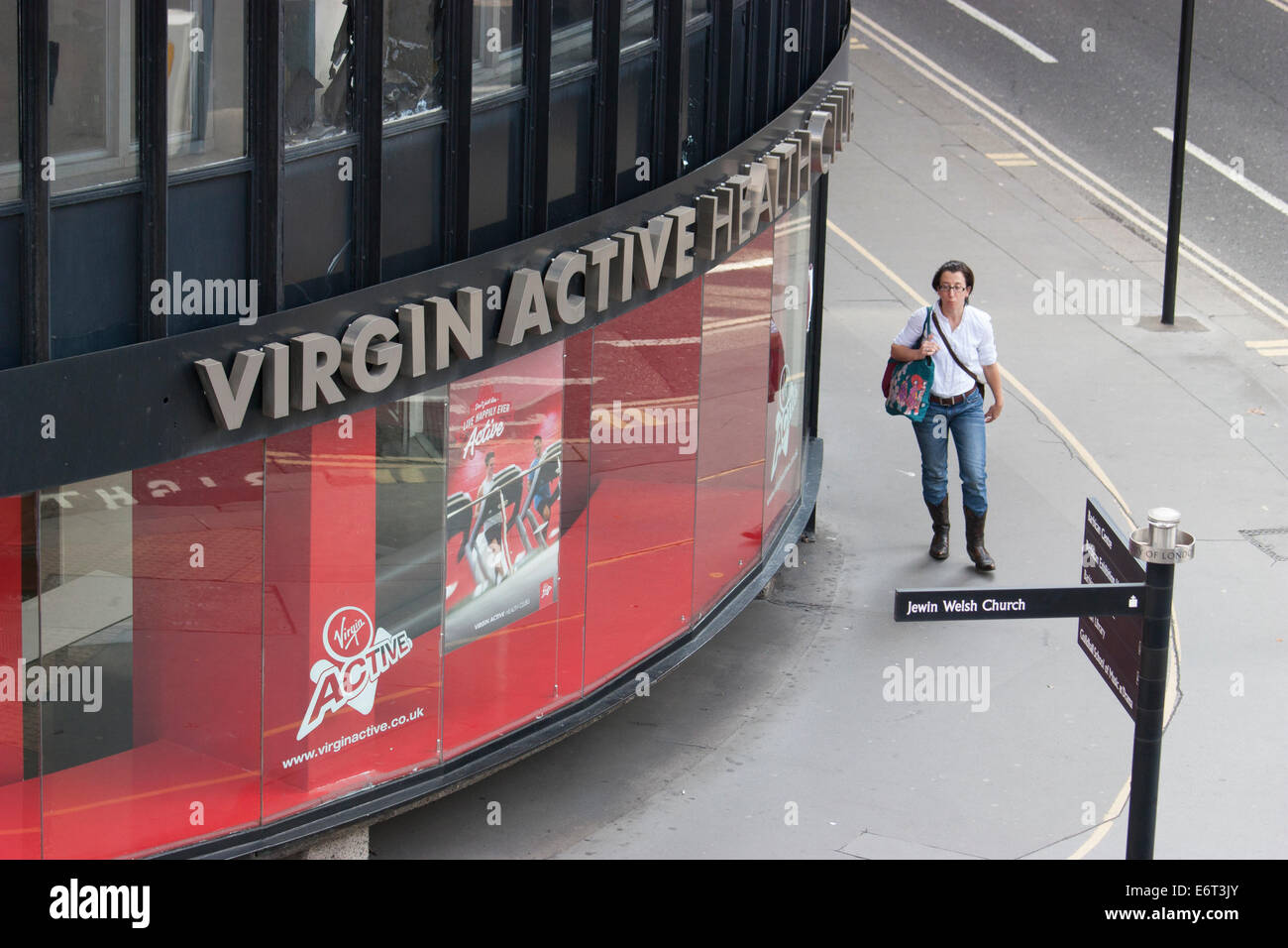 Virgin Active Health Club Barbican London REGNO UNITO Foto Stock