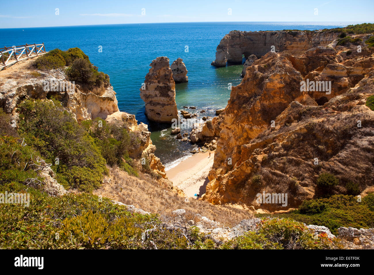 Praia da Marinha, Algarve, Beach, Portogallo Foto Stock