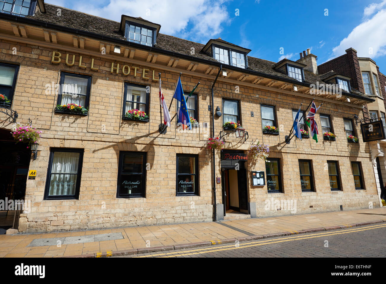 Bull Hotel Westgate Peterborough Cambridgeshire Regno Unito Foto Stock