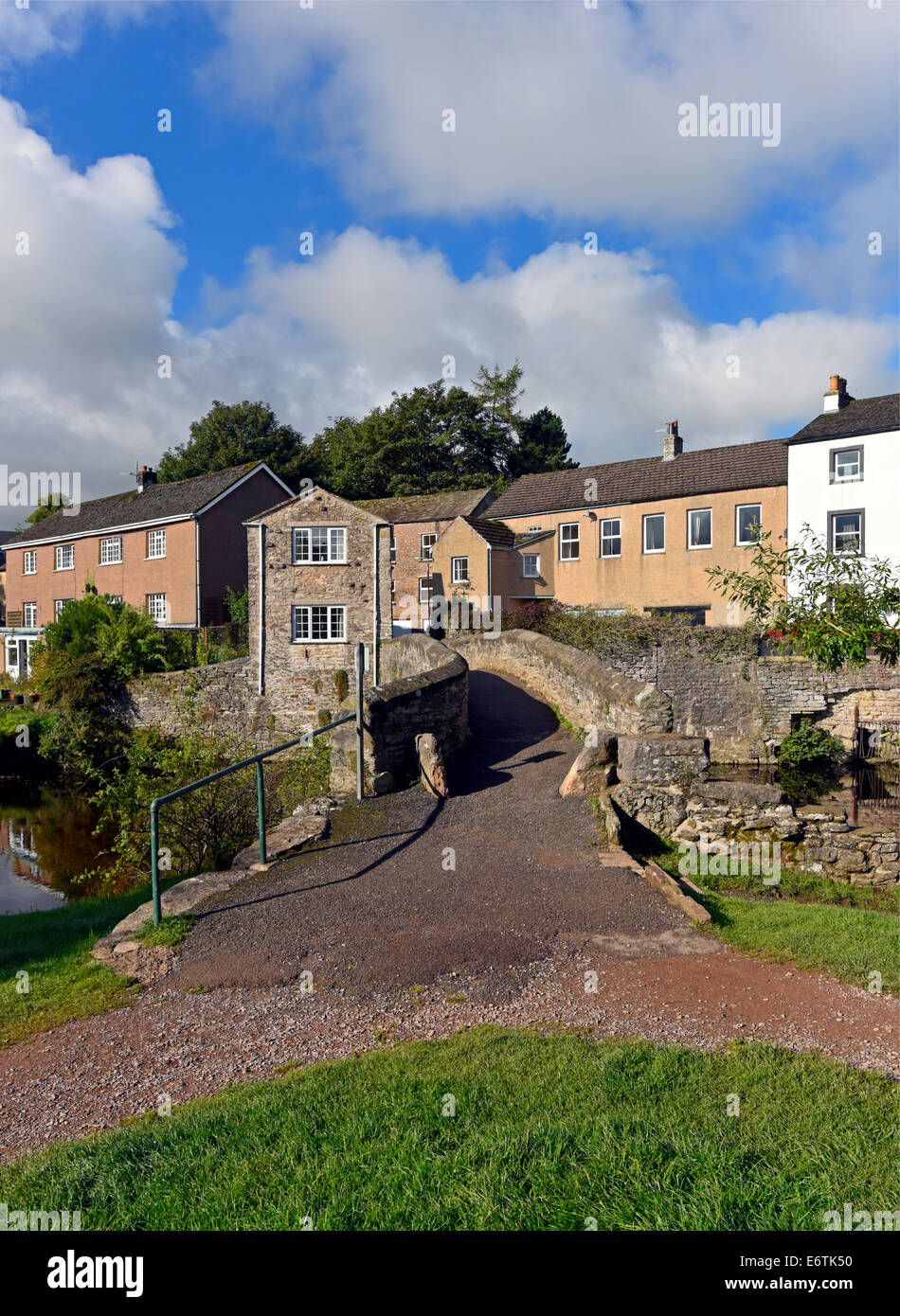 Frank's Bridge e il fiume Eden. Kirkby Stephen, Cumbria, England, Regno Unito, Europa. Foto Stock