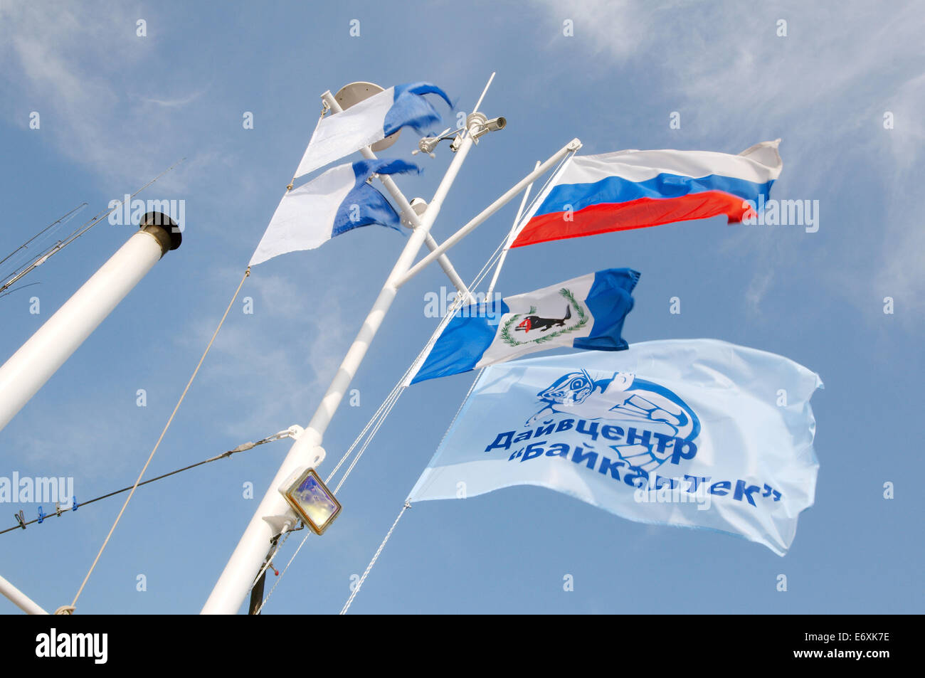 3 Bandiere Personalizzate Per Barche - Set Completo Con Design A Triangolo 30x45 Cm - Foto 6