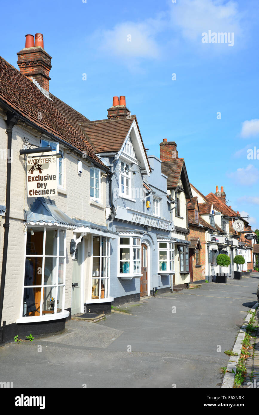 Periodo cottages, Aylesbury fine, Old Beaconsfield, Buckinghamshire, Inghilterra, Regno Unito Foto Stock